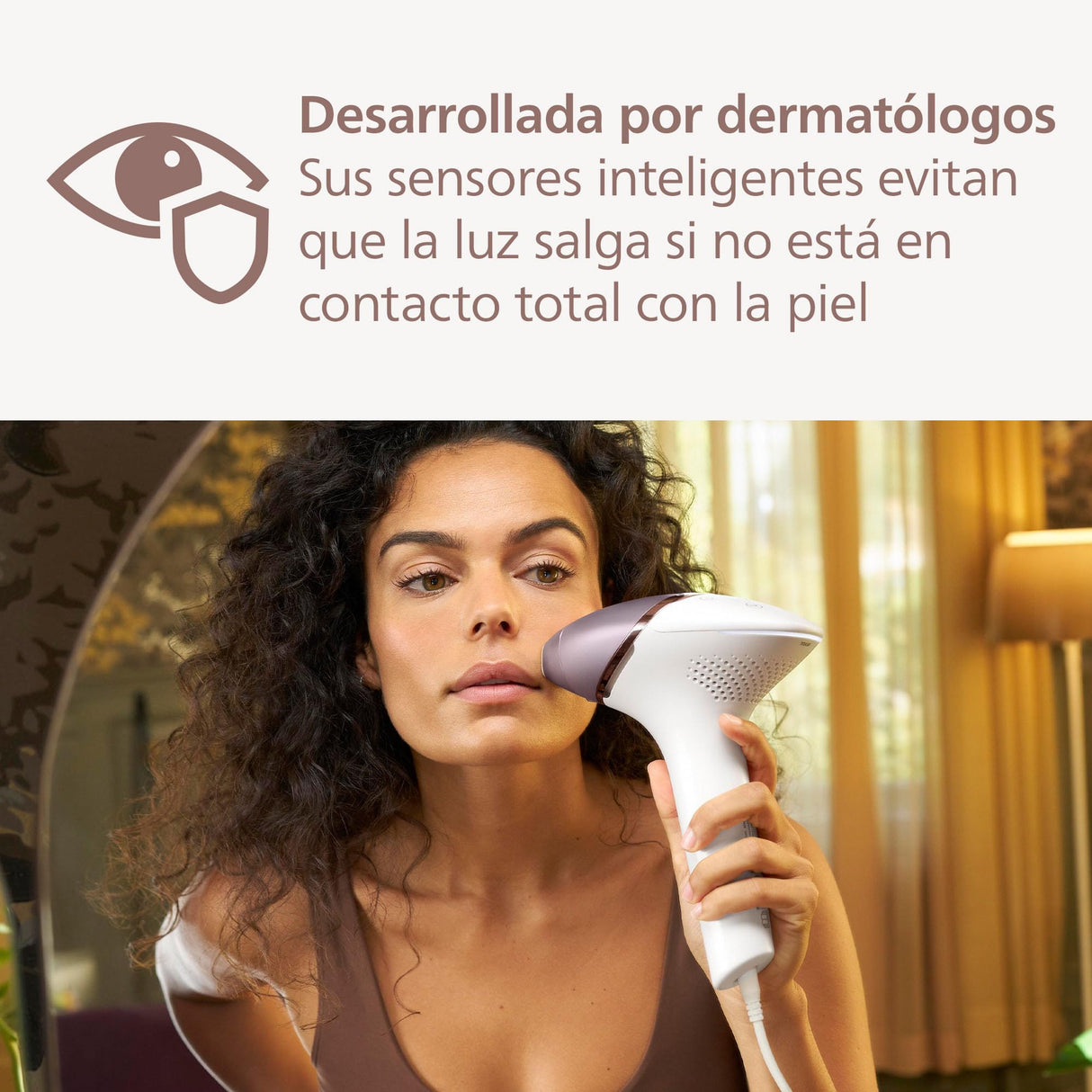 Philips Lumea serie 8000, dispositivo de depilación IPL, alternativa de depilación láser, tecnología SenseIQ, 4 accesorios para el cuerpo, lápiz recortador compacto satén, BRI949/00