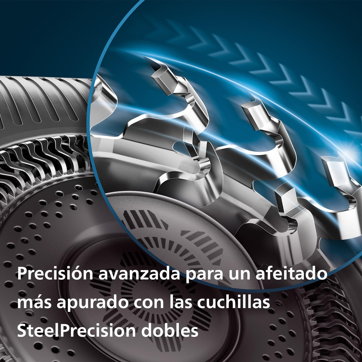 Philips Shaver Serie 8000 Afeitadora eléctrica Wet & Dry con Tecnología SkinIQ (modelo S8696/35)