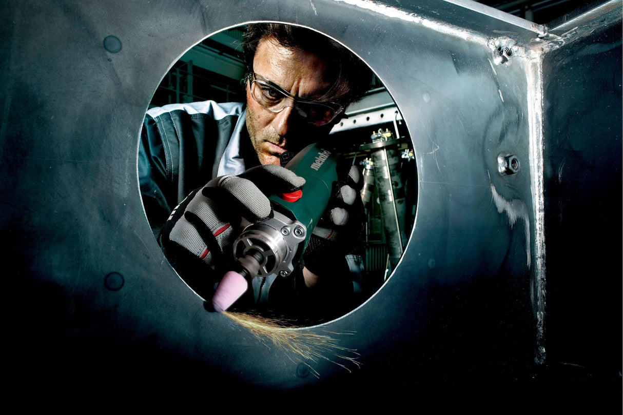 Metabo GE 710 Compact - Amoladora Recta, cuello corto