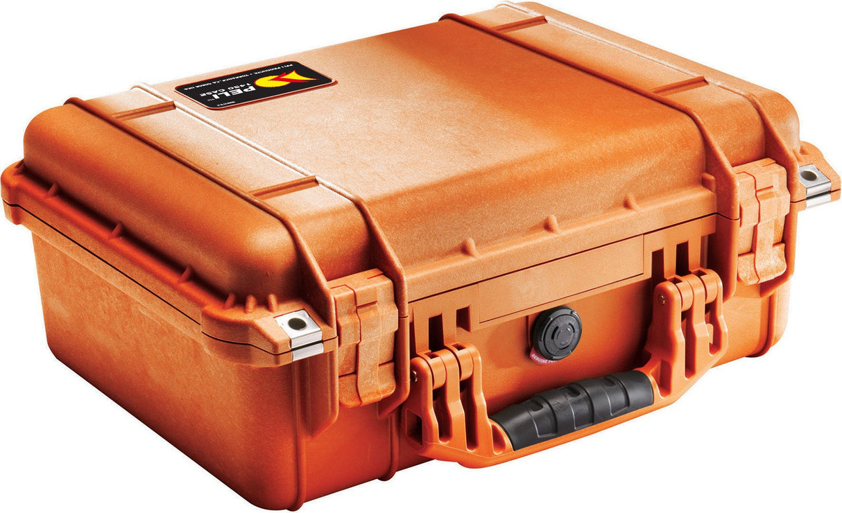 PELI 1450 Maletín rígido estanco para Equipos ópticos, fotográficos y electrónicos, IP67 estanco e Impermeable al Polvo, 31L Capacidad, Fabricado en Alemania, con Espuma Personalizable, Color nar15L