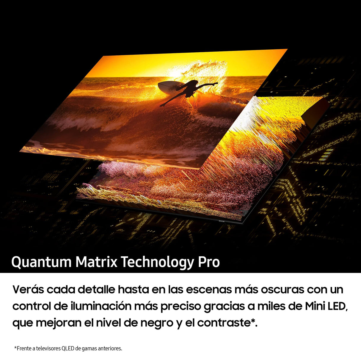 SAMSUNG TV Neo QLED 4K 2023 75QN86C Smart TV de 75" con Quantum Matrix Technology, Procesador Neo QLED 4K con IA, Neo Quantum HDR, 60W con Dolby Atmos® y Smart Powered by Tizen