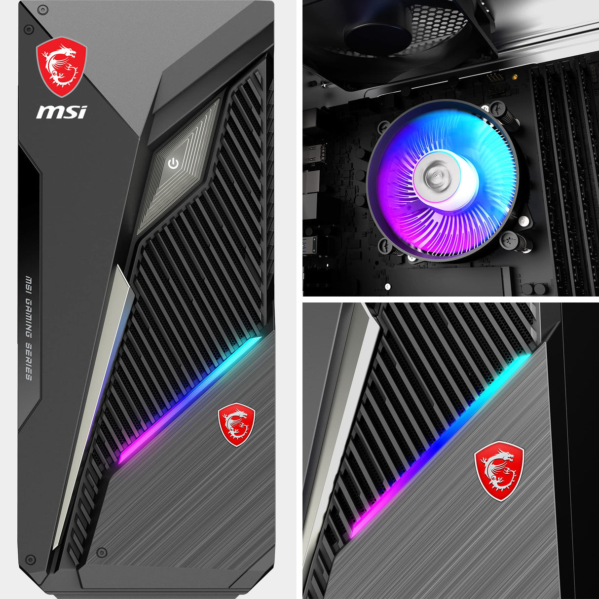 MSI mag Infinite S3 13NUD-1017FR PC Gaming - Procesador Intel Core i7-13700F, RTX 4060 Ti, 16GB RAM DDR5, 1TB SSD PCIe 3.0 NVMe, Fuente de alimentación 80 Plus Bronce, Wi-Fi 6E - Windows 11 Familia