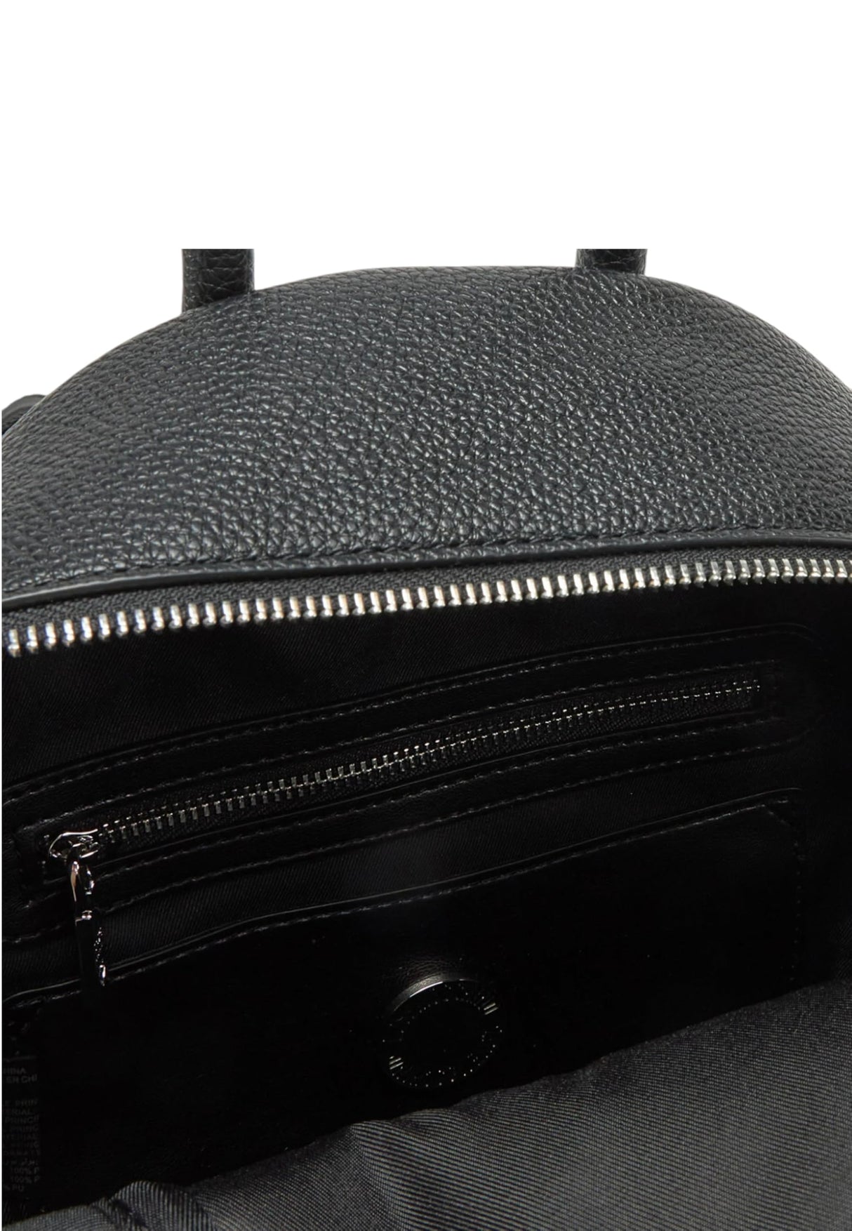 Moschino Borsa Donna Love zaino ecopelle nero/nikel BS25MO31 JC4030PP1MLT000B, Negro, medium