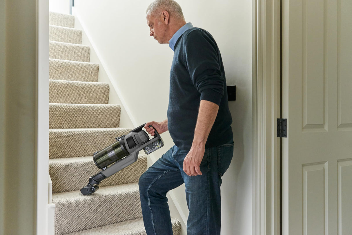 Ryobi RSVS18BL-1C40G Aspirador de Suelo sin escobillas, Antracita