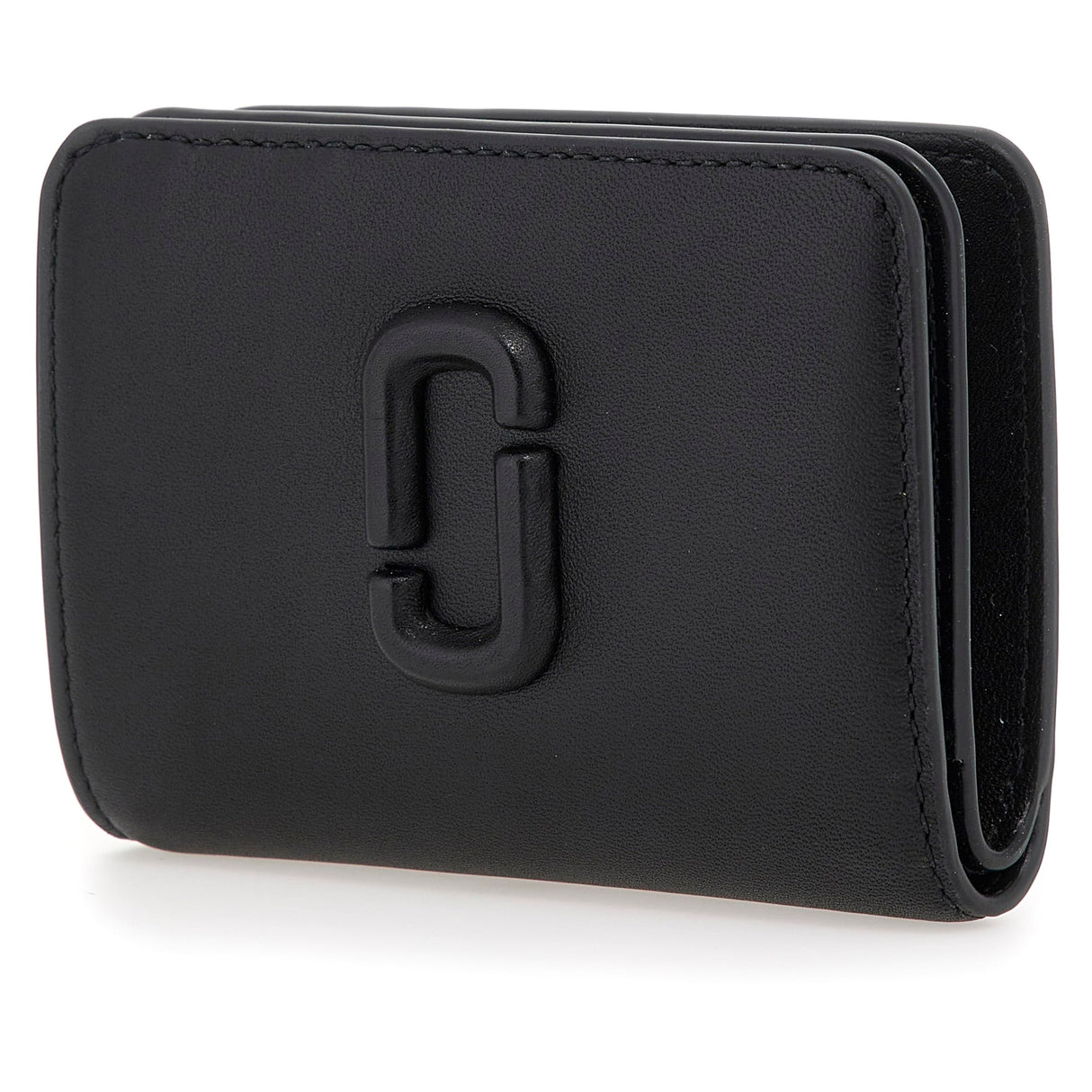 MARC JACOBS The Mini Compact Wallet, Mujer, Negro, One Size