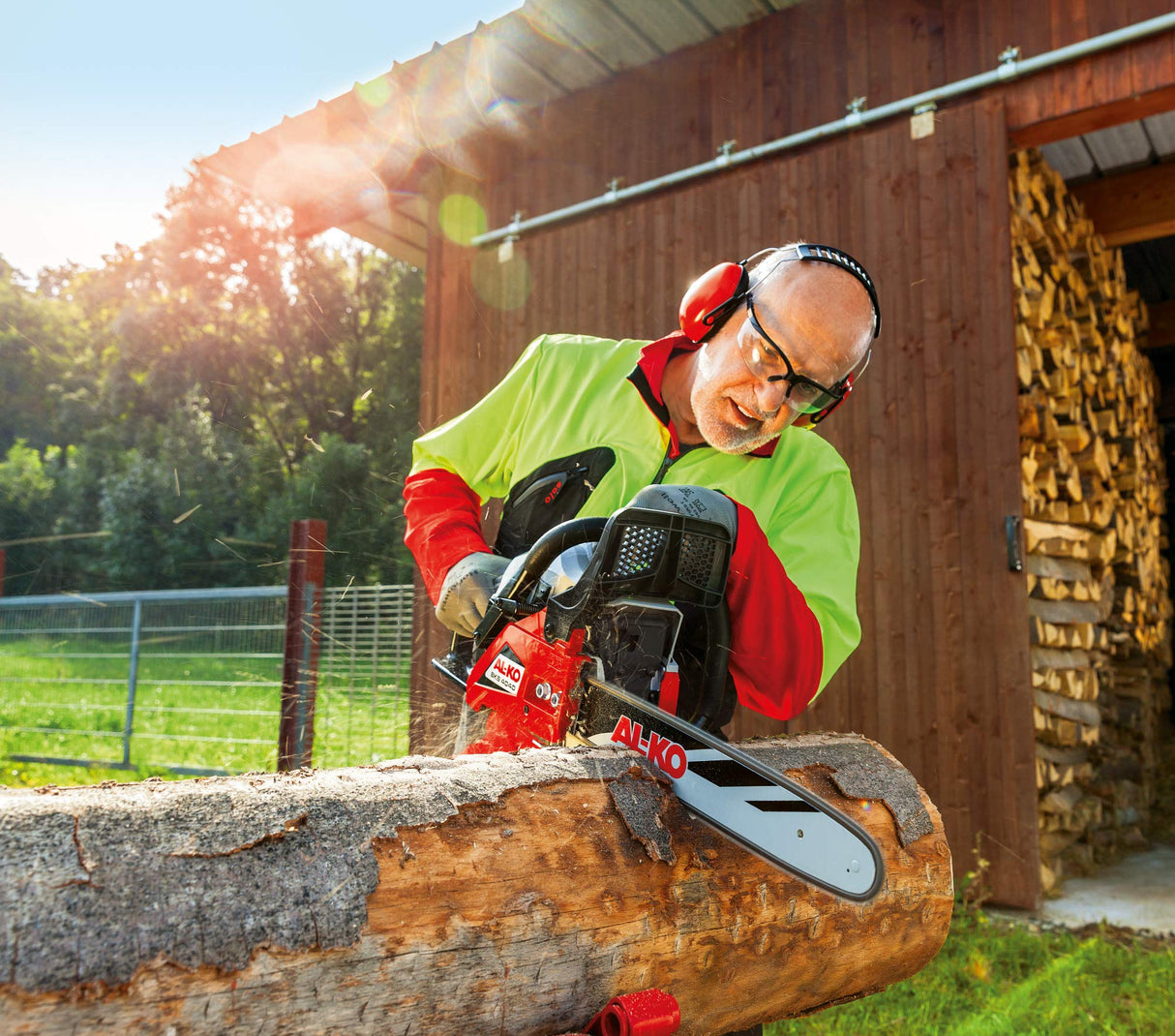 AL-KO BKS 4540 chainsaw 1700 W - Sierra eléctrica (40 cm, 0,39 L, 21,2 m/s, Gasolina, 1700 W, 6,1 kg)