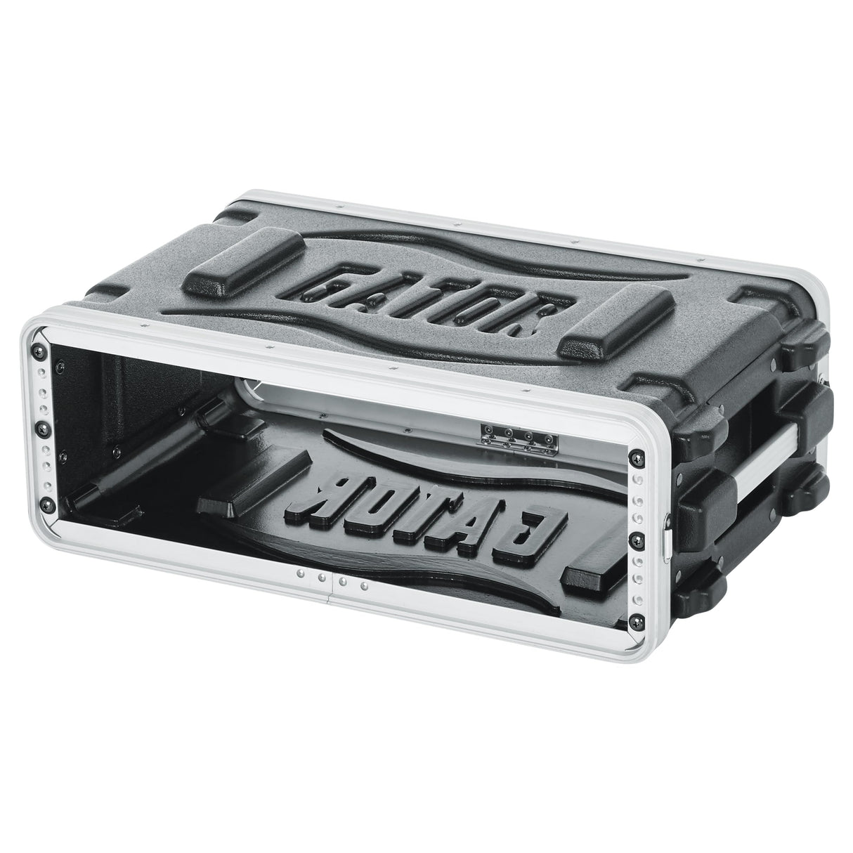 Gator Cases Rack 3U Moldeado Liviano con Pestillos Resistentes; 14.25" de profundidad (GR-3S)