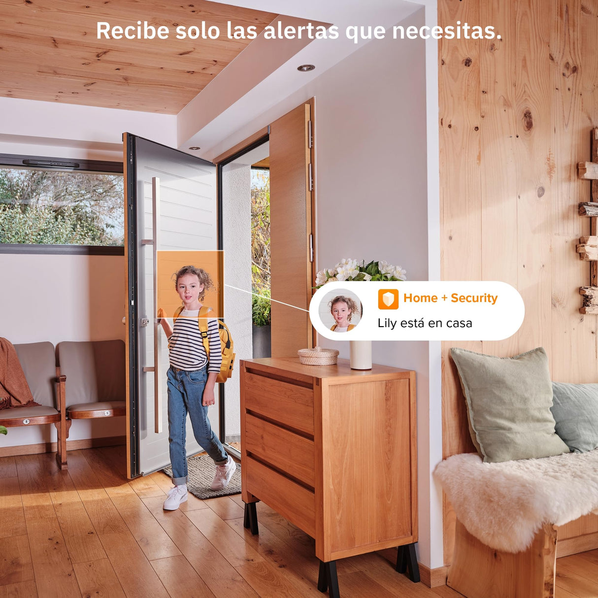 Netatmo Cámara Inteligente para Interiores Advance - Reconocimiento Facial Optimizado por IA, Audio Bidireccional, Ángulo de visión Amplio de 130°, HDR 2K, 30 fps, Zoom X16, 2X SD - Negro