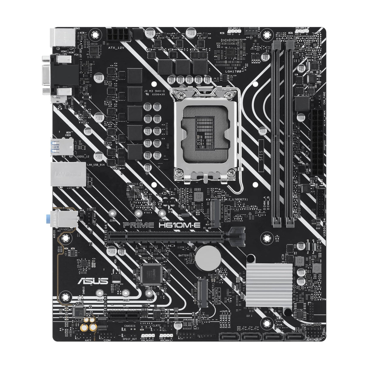 Placa Base Asus Prime H610M-E LGA 1700 H610