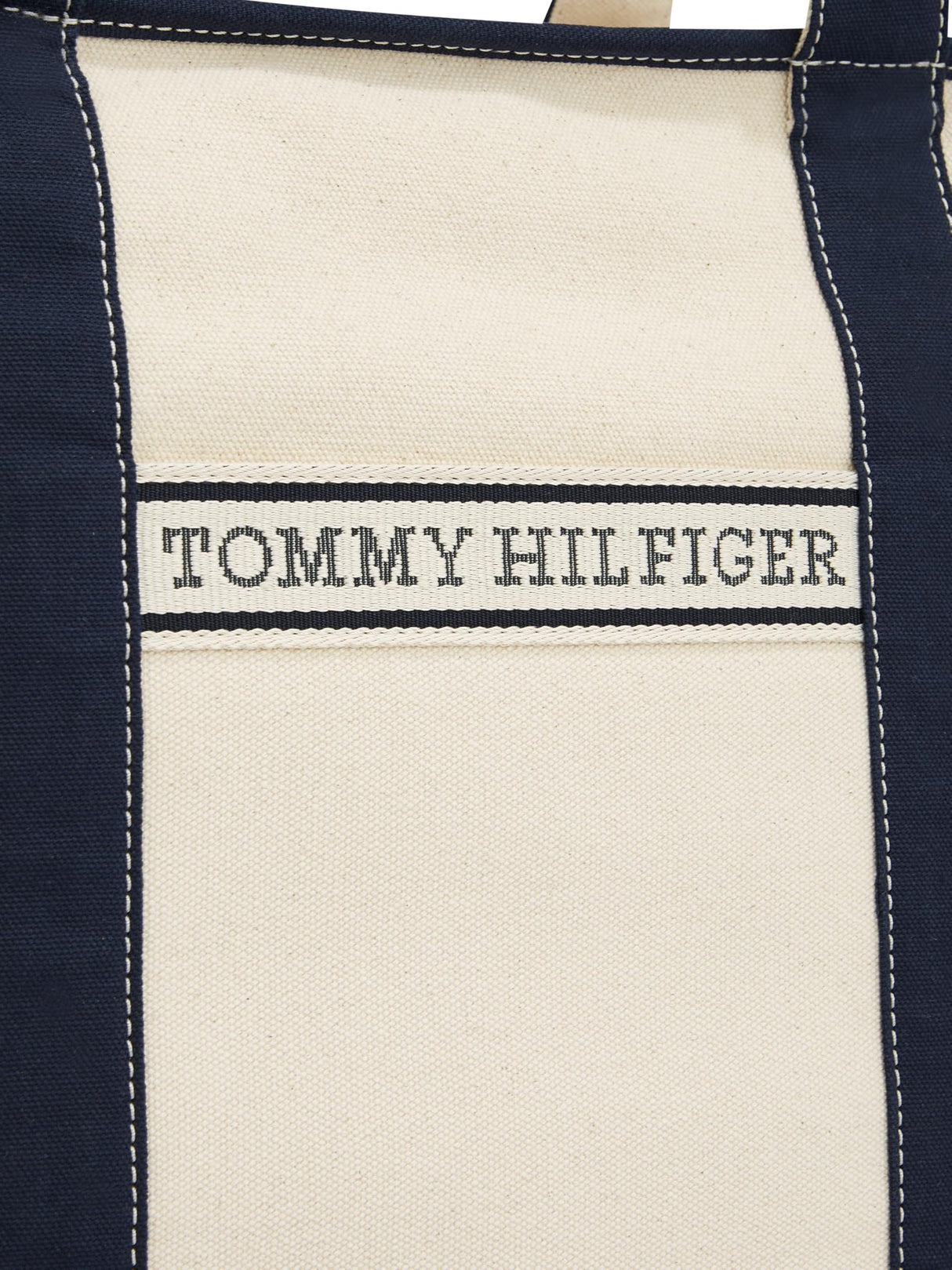 Tommy Hilfiger Bolso Tote Mujer Summer Canvas con asa, Azul (Space Blue), Talla Única