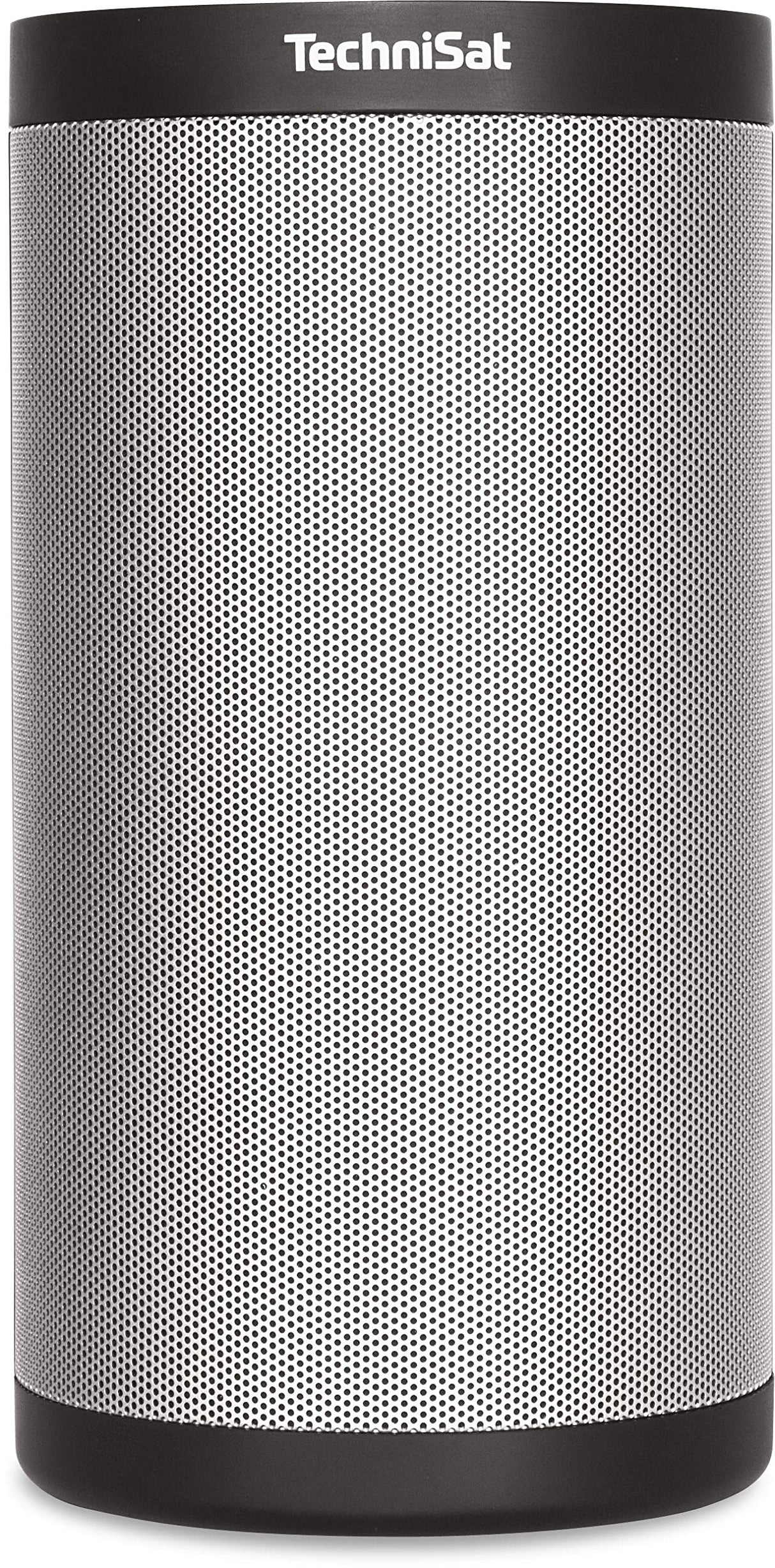 TechniSat Techni Sonido MR2 – Multi Room Altavoz (Multi Room de retransmisión, Radio por Internet, 2 x 10 W Wireless Speaker, Spotify Connect, UPnP de Audio Streaming) Negro/Plata
