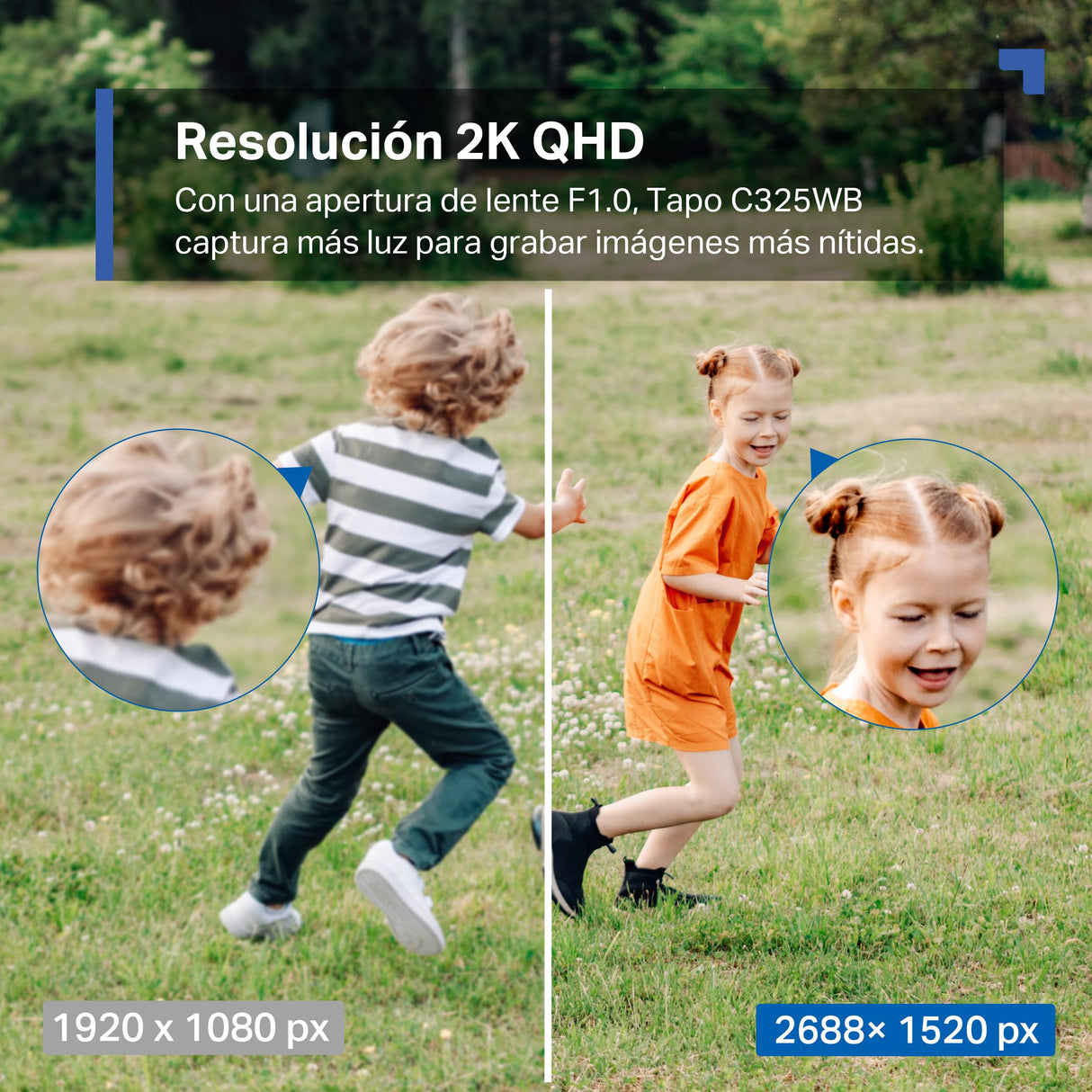 Tapo C325WB – Colorpro, 2K QHD, visión Nocturna con Colores Vivos, Resistente a la Intemperie, Audio bidireccional, detección de Movimiento, Compatible con Tarjeta SD de hasta 512GB, Control Remoto