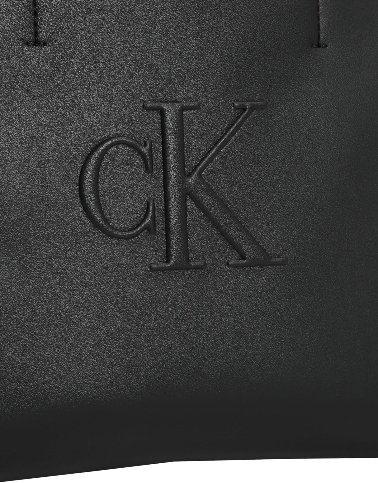 Calvin Klein Bolso Tote Mujer Sculpted Mini con logotipo, Negro (Black), Talla Única