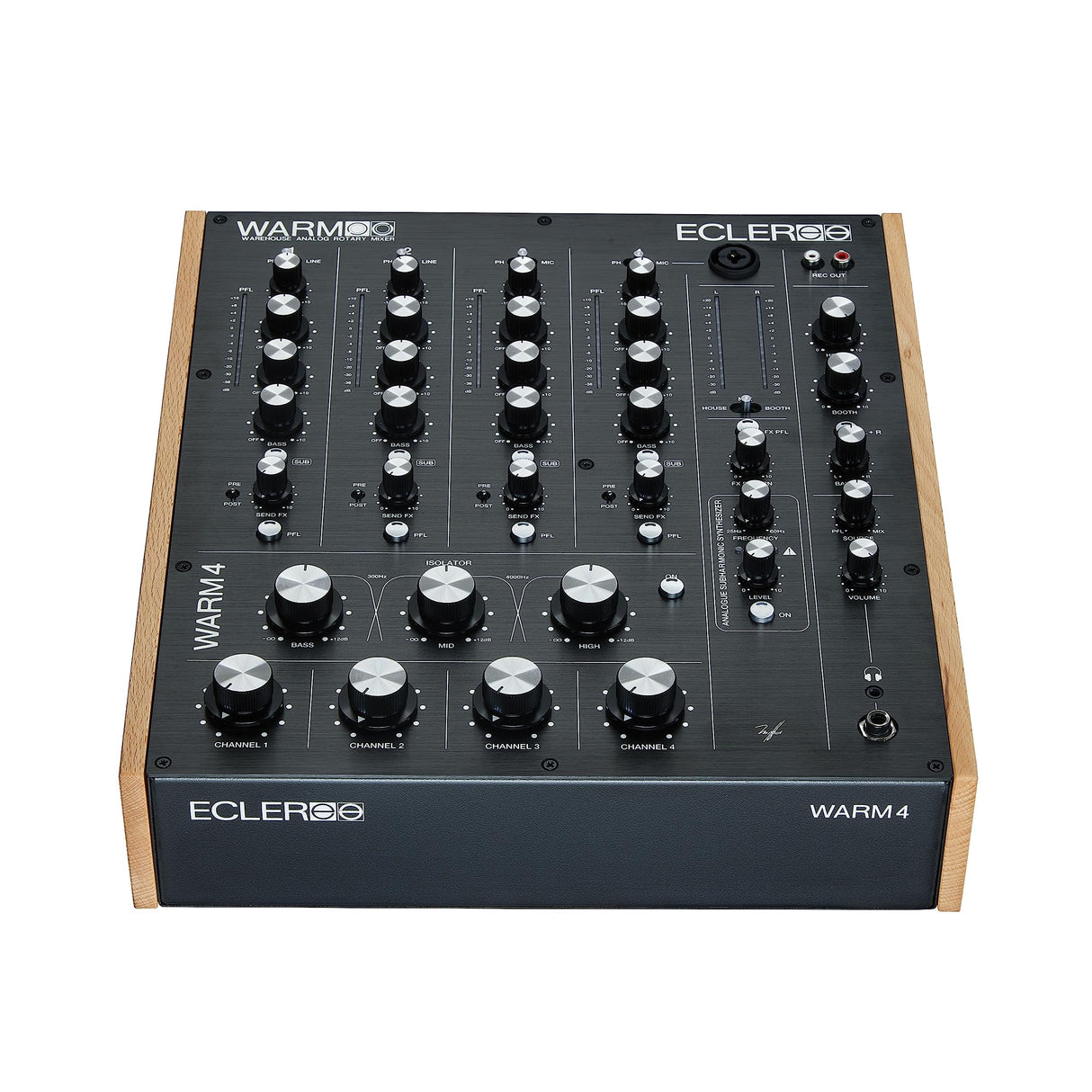 Ecler Warm4 - Batidora rotativa para DJ (4 canales)