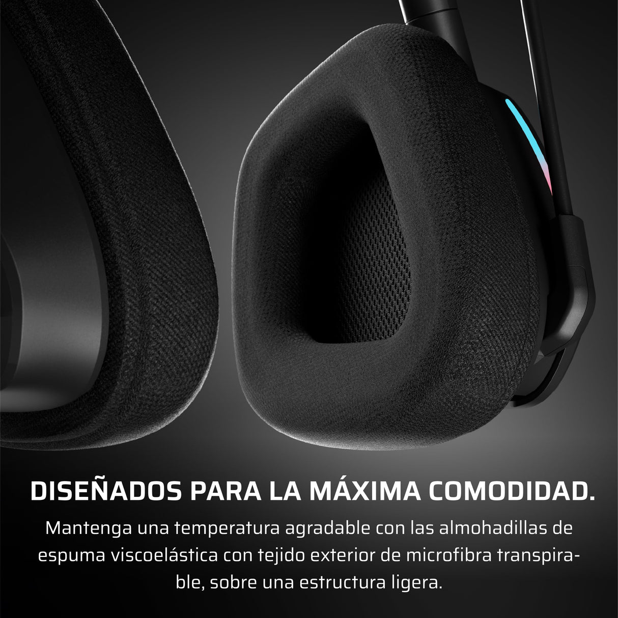 CORSAIR VOID v2 Auriculares Inalámbricos para Juegos con Bluetooth para PC, PS5, PS4, Switch y Móvil – Dolby Atmos, Batería de 70 Horas, Inalámbrica de Doble Banda, Carga Rápida – Carbono