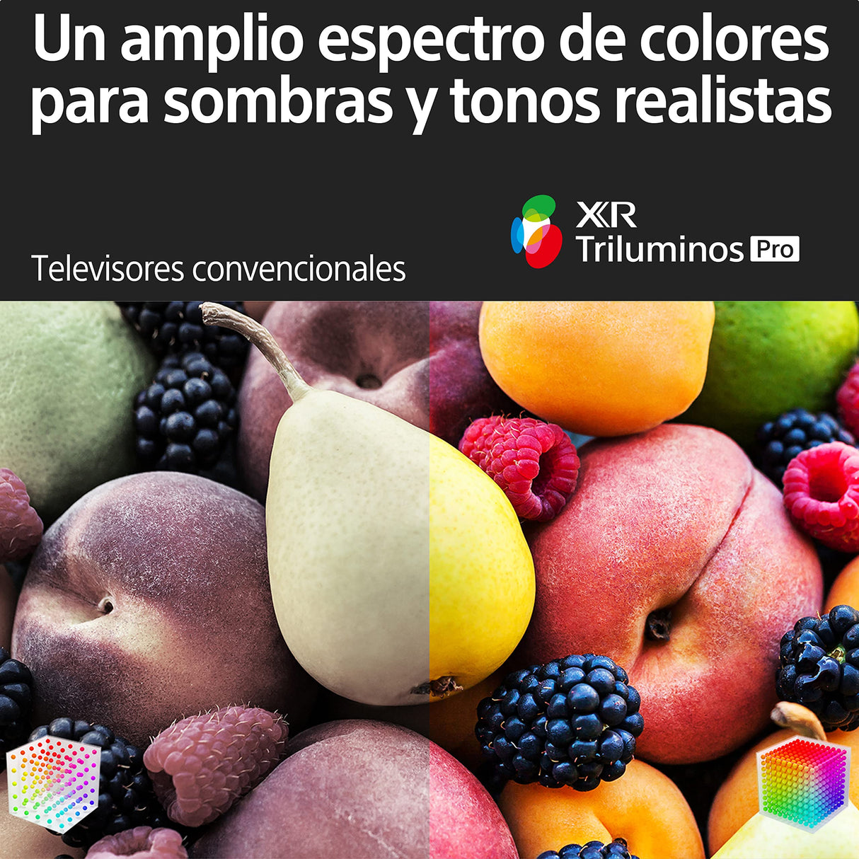 Sony BRAVIA XR - 55X90S/P televisor inteligente Google, Full Array de 55 pulgadas, 4K HDR 120Hz y HDMI 2.1 para PS5, Dolby Vision-Atmos, Pantalla Triluminos Pro