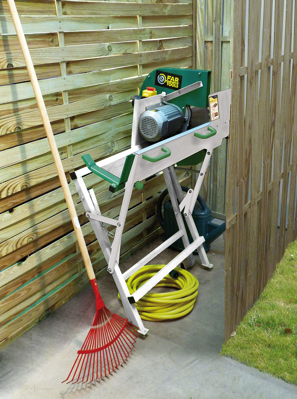 Fartools 182006 sierra a troncos Potencia 2200 W Diámetro 400 mm Calibrado 30 mm