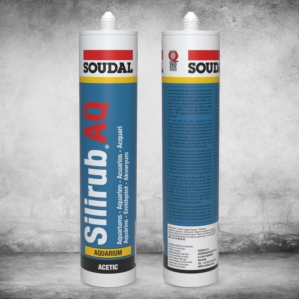 Soudal Silirub AQ, 310 ml, transparente
