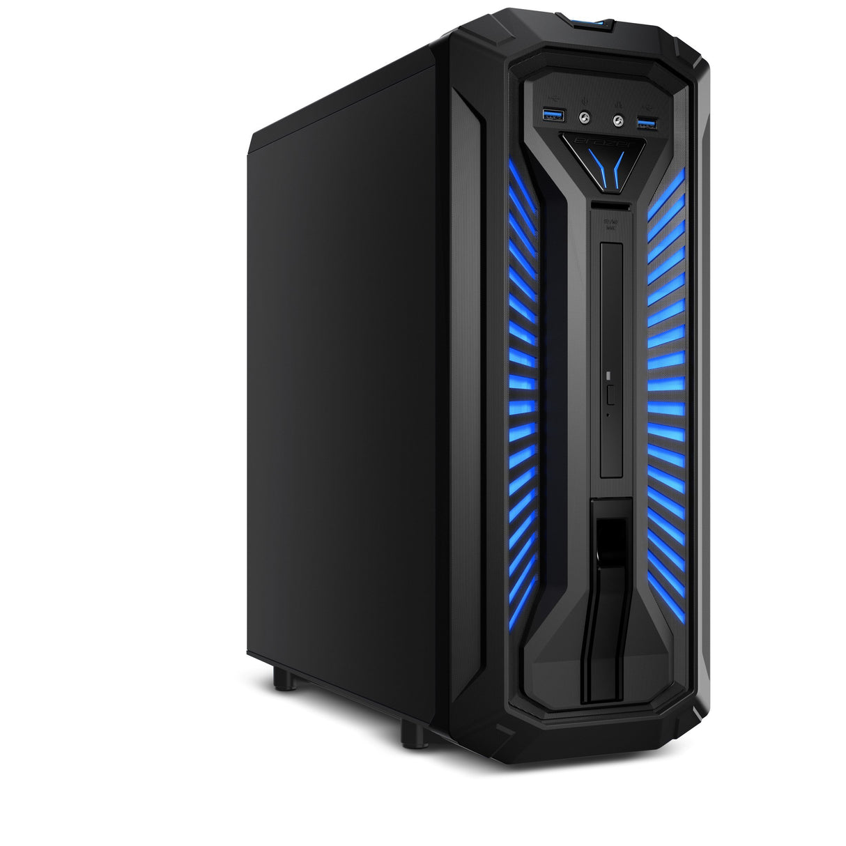 MEDION ERAZER X67057 - Ordenador de sobremesa (Intel Core i7-8700, 16 GB RAM, 1 TB HDD y SSD de 256 GB, NVIDIA GeForce GTX1070, Windows 10) negro