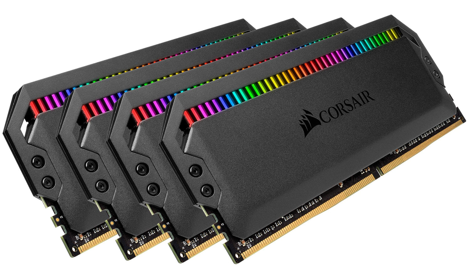 Corsair Dominator Platinum RGB 128GB (4x32GB) DDR4 3200 (PC4-25600) C16 1.35V Memoria Interna - Negro