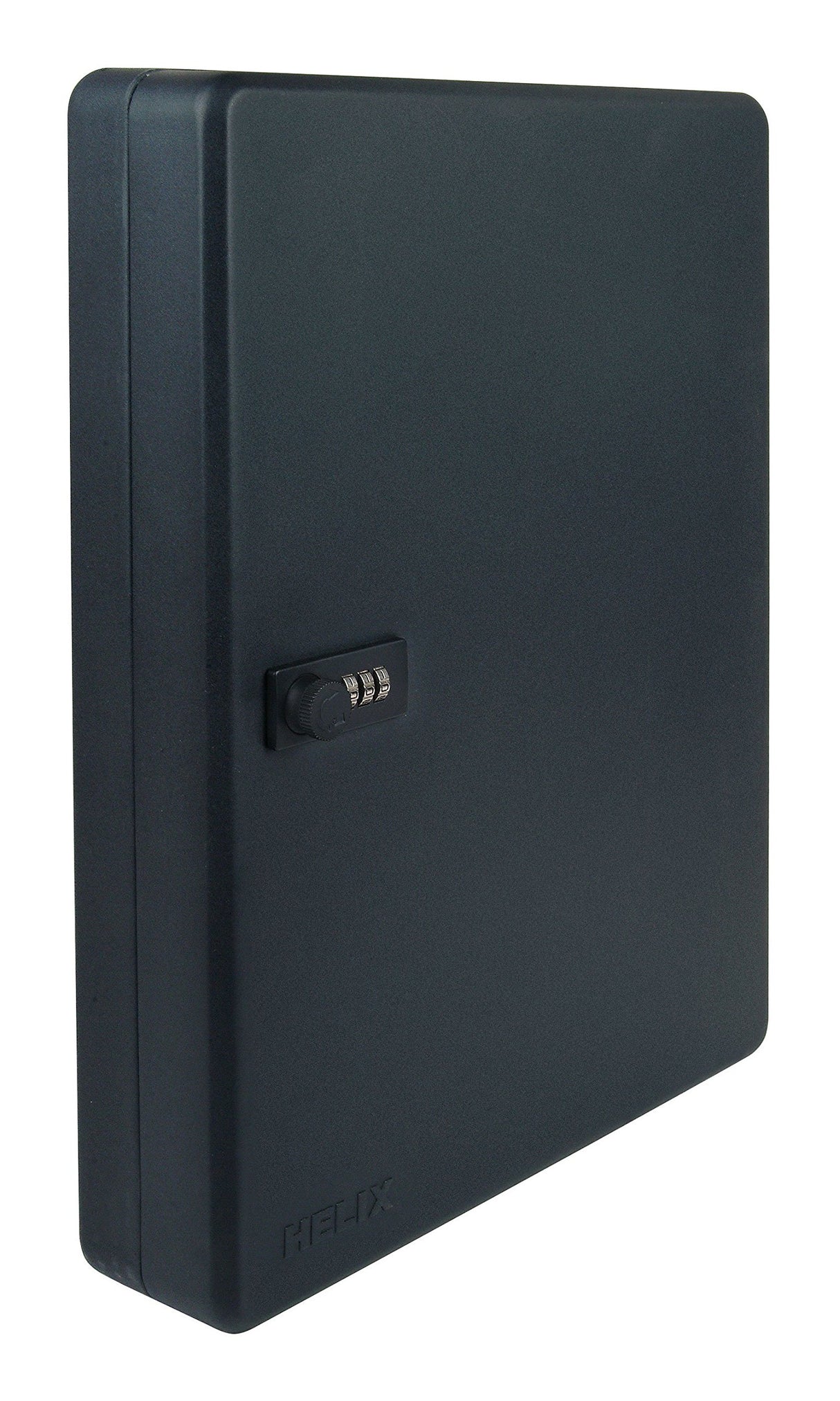 Helix Caja fuerte con cerradura de combinación (capacidad para 100 llaves), color negro