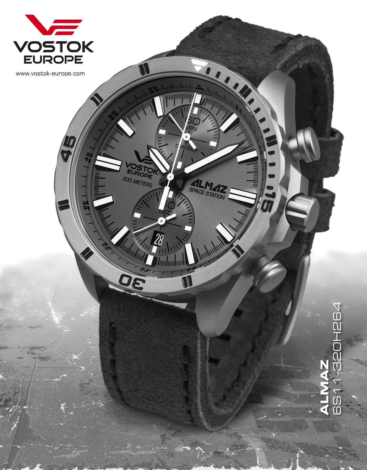 Vostok Europe - Reloj de caballero 6s11-320h264