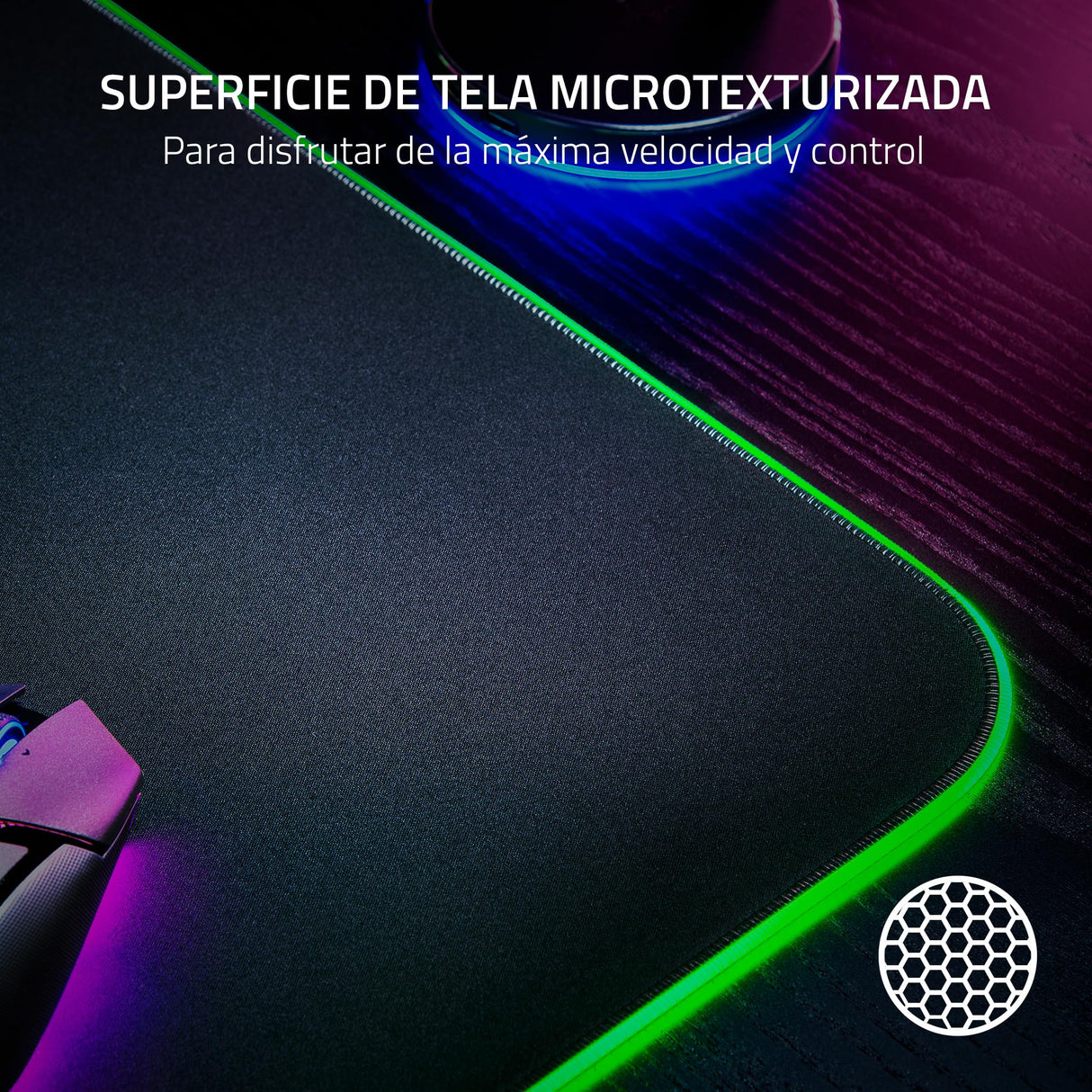 Razer Goliathus Chroma 3XL Alfombrilla Gaming Negra