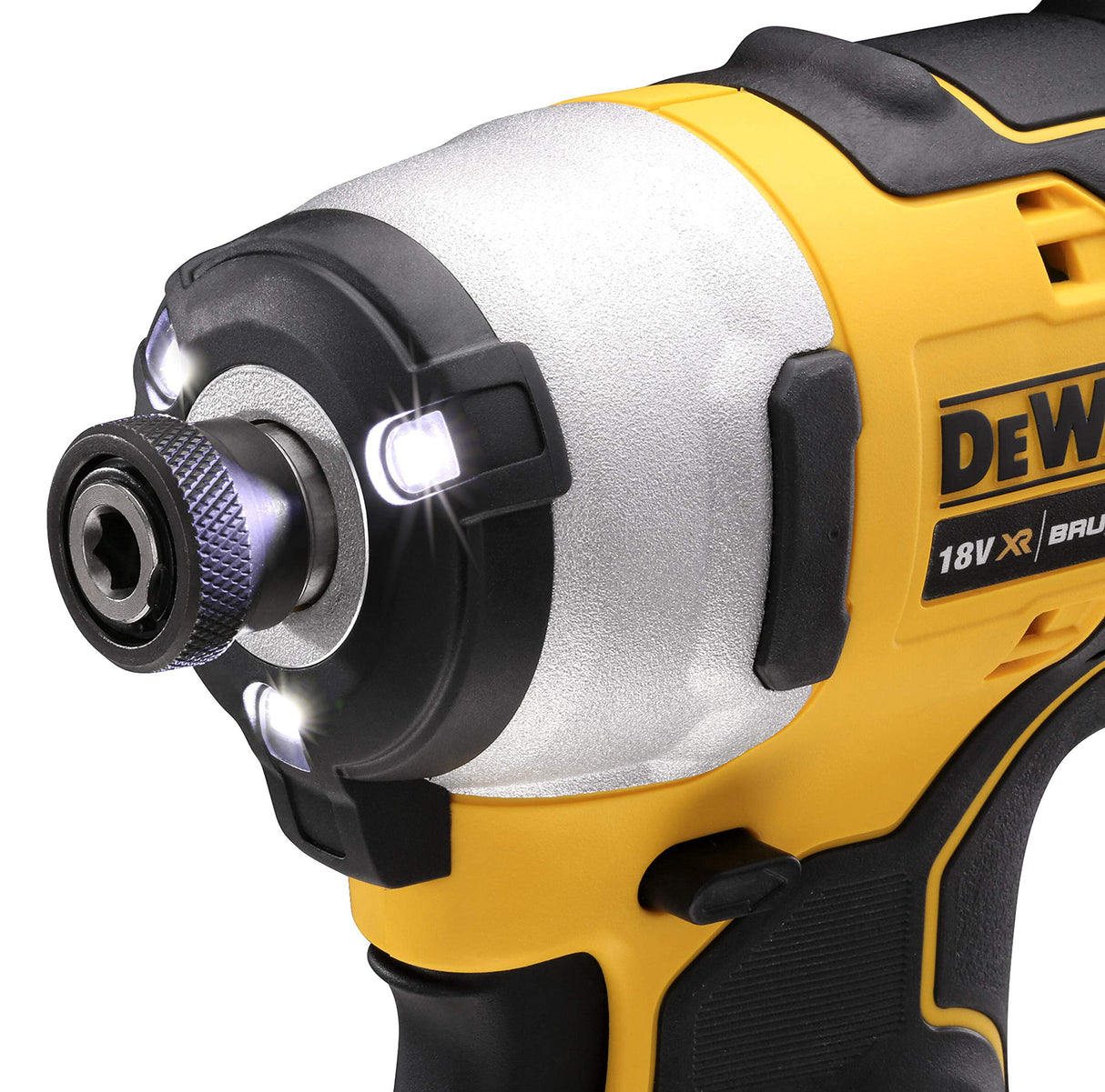DEWALT DCF809L2T-QW - Atornillador Impacto sin escobillas XR 18V 1/4" 190Nm con 2 baterías Li-Ion 3,0Ah con maletín TSTAK
