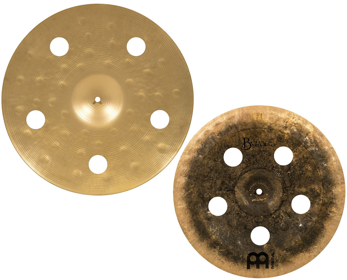 Meinl Artist Concept Models Matt Garstka Plato Fat Stack de 18/16 pulgadas (45,72cm) para batería - B20 Bronce, Acabado Seco (AC-FAT)