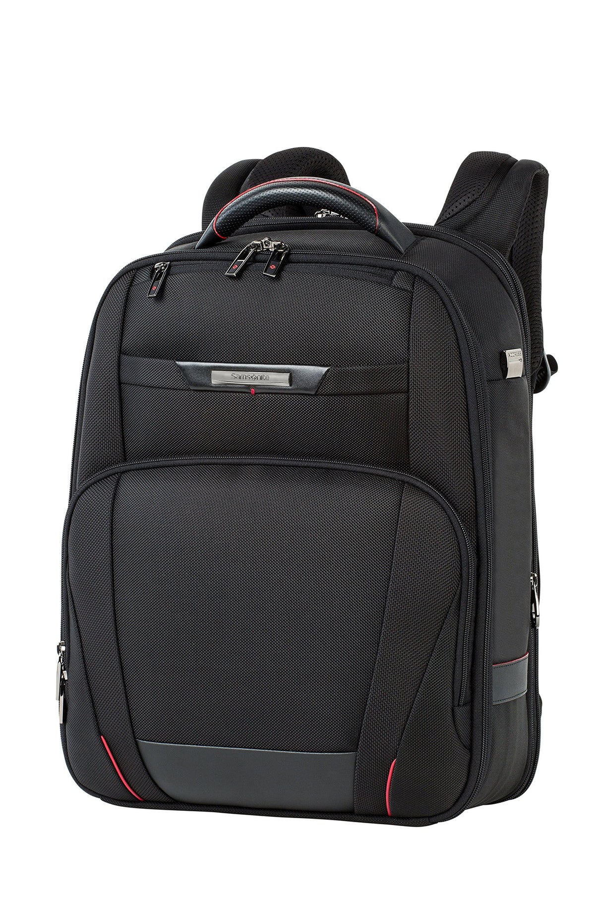 Samsonite Pro -DLX 5-15.6 pulgadas de mochila para laptop expandible, 44.5 cm, 21/26 L, negro (negro)