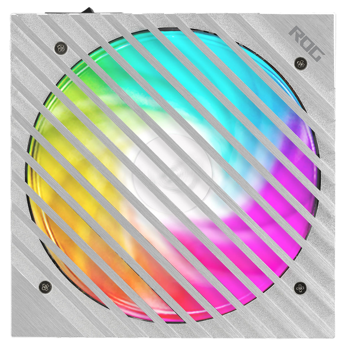 Asus ROG Loki SFX-L 850W Platinum White Edition Fuente de Alimentación Modular (80+ Platinum, Ventilador ARGB PWM de 120 mm, Aura Sync, Compatible con ATX 3.1, PCIe 5.1, 10 Años de Protección)