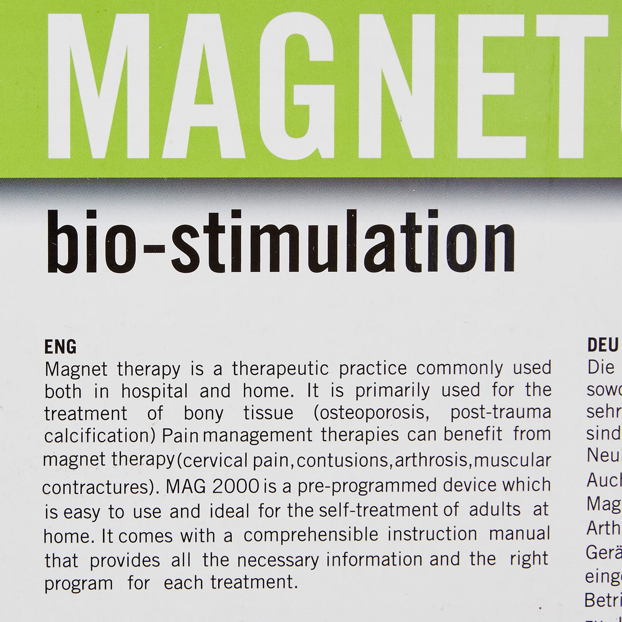 I-TECH 28311 Magnetoterapia Mag 2000 Plus