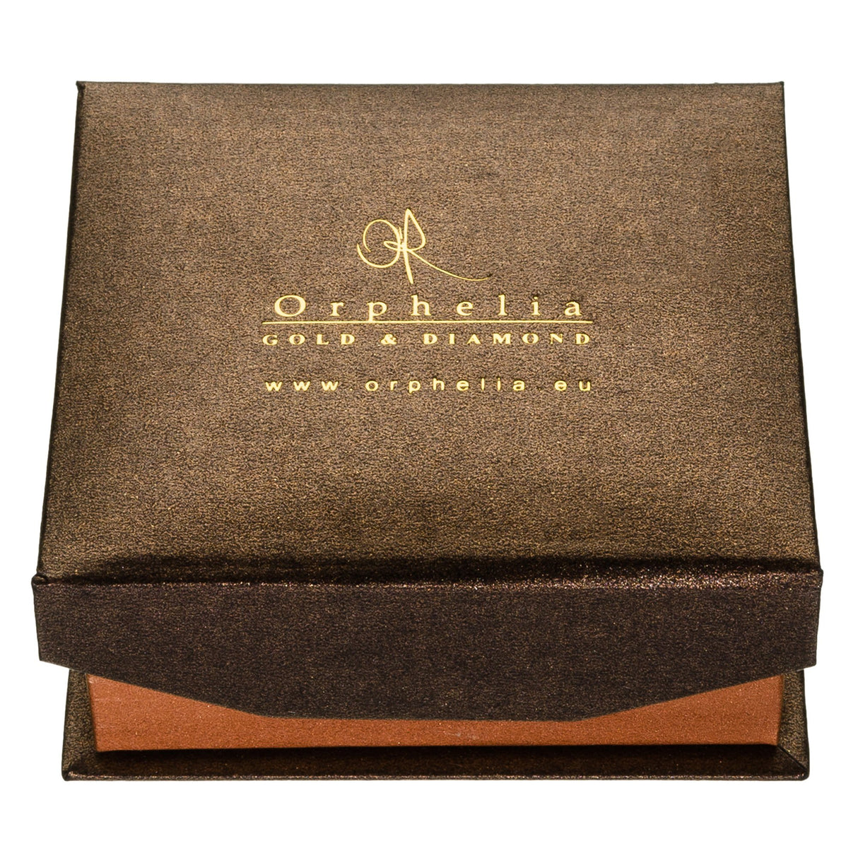 Orphelia Mujer 18 k (750) oro blanco corte brillante redondo blanco diamante