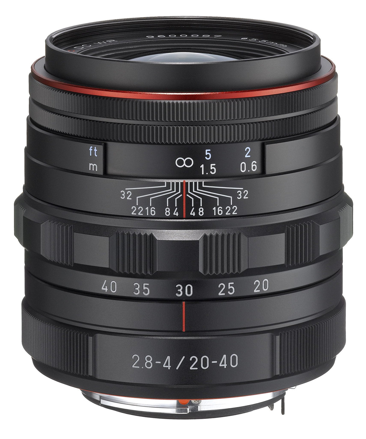 Pentax HD DA 20-40mm F2.8-4 ED Limited DC WR - Objetivo para Pentax (Diámetro: 55mm) Negro