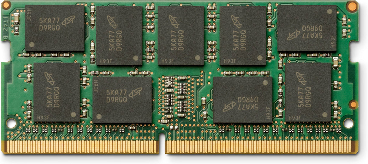 HP RAM ECC DDR4-2400 de 4 GB - Memoria (4 GB, 1 x 4 GB, DDR4, 2400 MHz, Negro, Verde)