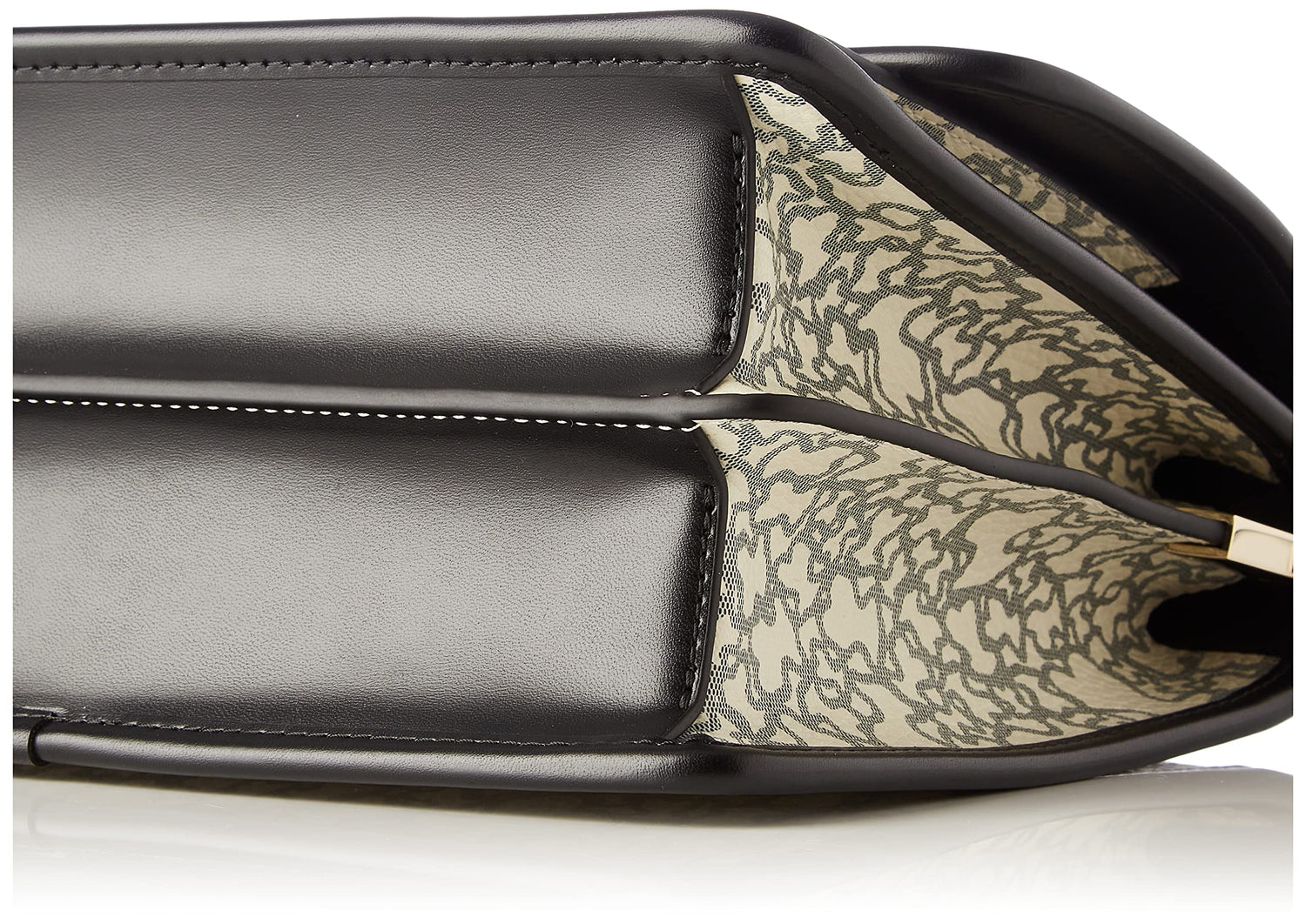 TOUS, BANDOLERA M. AUDREE K MINI para Mujer, BEIGE-NEGRO, MEDIANO