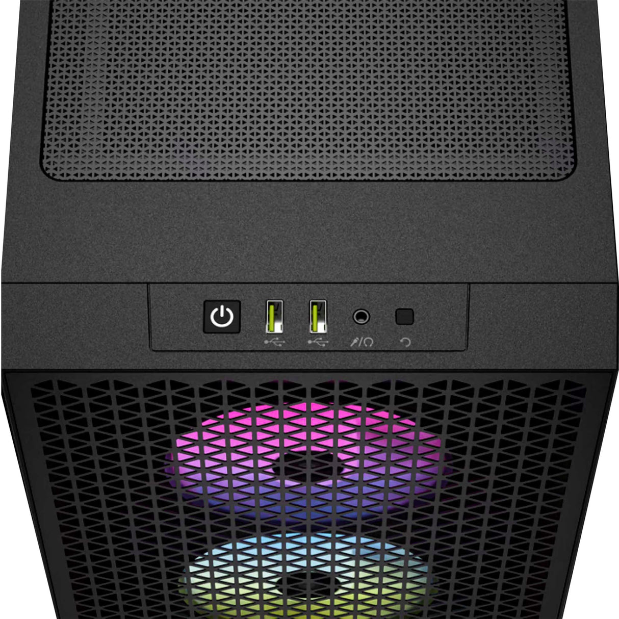 PC GAMING Corsair - PC Gamer iCUE AMD 4060 - MSI GeForce RTX 4060 8GB - Corsair 3000D Airflow RGB - Tarjeta Mere ASUS A520M-A CSM - Corsair Vengeance 2X8GB DDR4 3600 - SSD 1TB - Windows 11 Pro