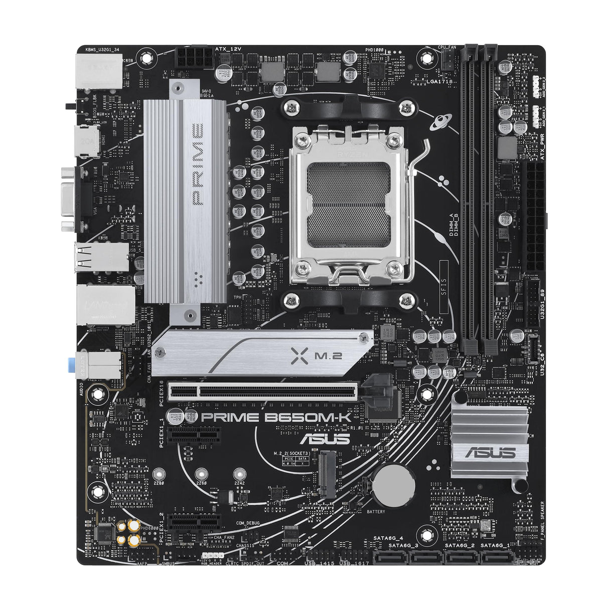 Placa Base ASUS AM5 Prime B650M-K