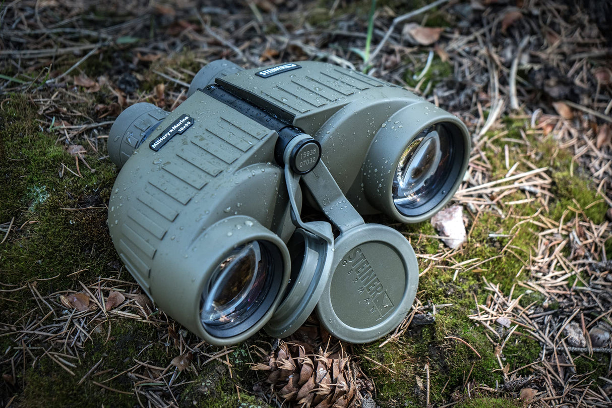 Steiner - Prismáticos Militares Marinos, Unisex Adulto, 10 x 50 MM1050., 2035, Verde, Talla única