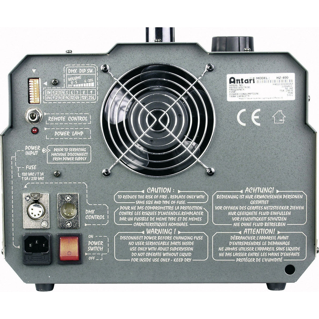 Antari Hazer HZ-400 Hazer inkl, Kabelfernbedienung (51702690) marca Antari
