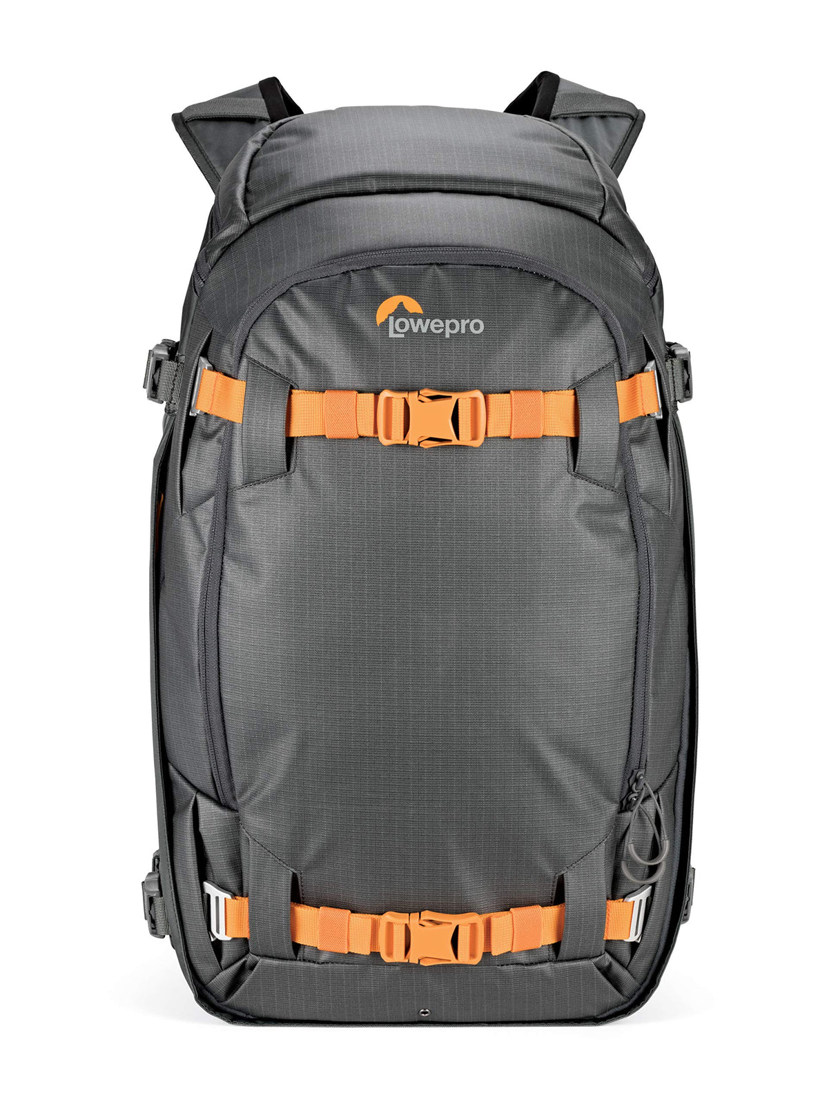 Lowepro Whistler 450 AW II, Mochila Fotográfica, Todo el Año, Tejido Reciclado, Todos los Clima, para Profesionales,Espacio para Portátil de 15", Almohadillas Insertables, Cámara Mirrorless/DSLR, Gris