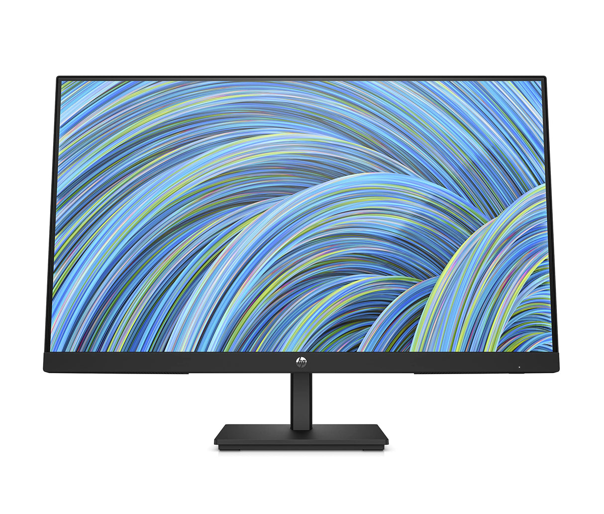 HP V24v G5 - Monitor de 24" Full HD (1920 x 1080, 75Hz, 5ms, 16:9, AMD FreeSync, Low Blue Light, HDMI, VGA, DisplayPort, Joypad OSD, Antirreflejo, Inclinación Ajustable, Altavoces) Negro