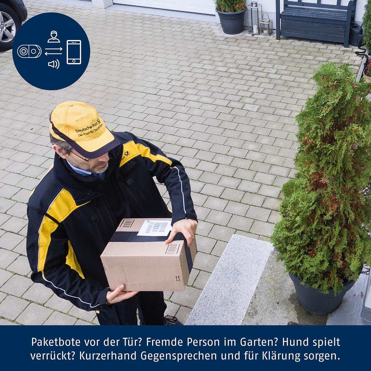 ABUS Wi-Fi Additional Battery Cam - Netzwerk-Überwachungskamera