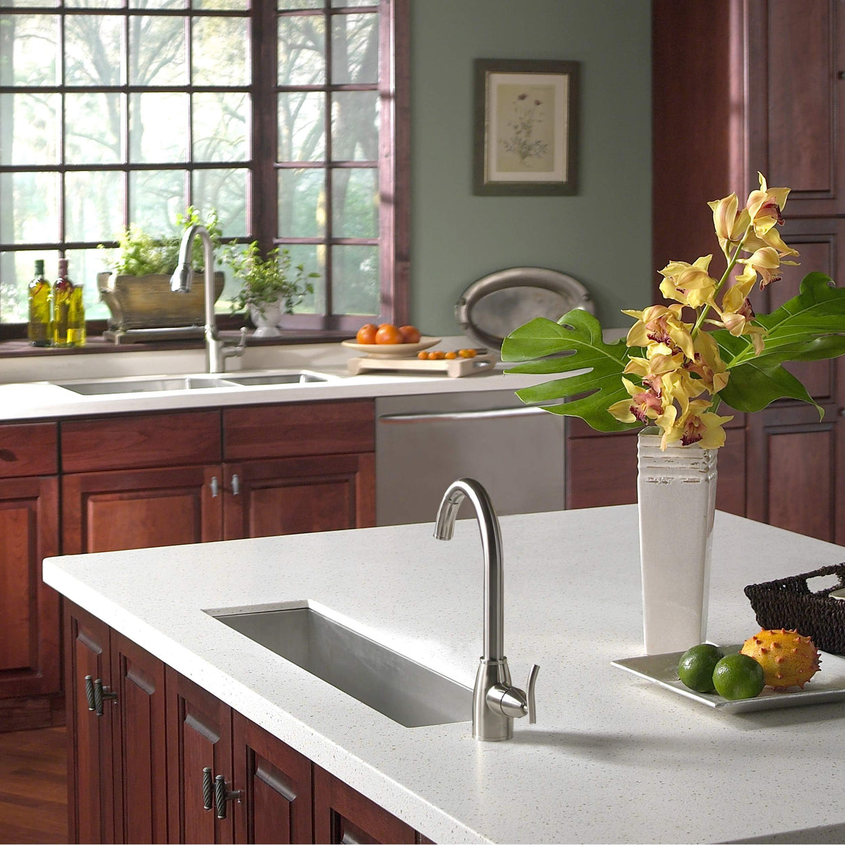 Houzer Contempo - Fregadero de acero inoxidable para fregadero, CTB-2385