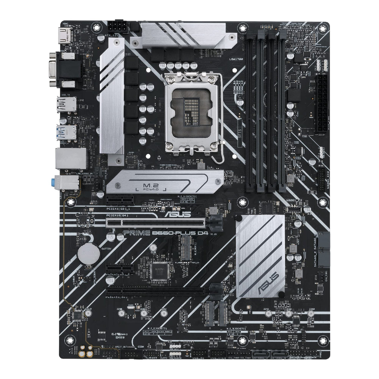 Prime B660-PLUS D4 Intel B660 LGA 1700 ATX