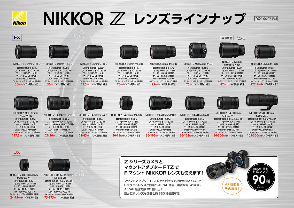 Nikon Objetivo NIKKOR Z 24-50MM F/4-6.3, para Nikon Serie Z, Negro