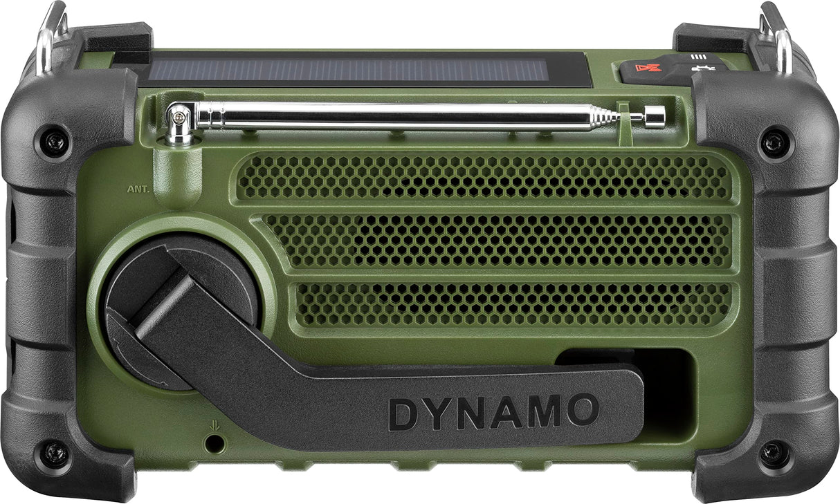 Sangean MMR-99 Radio Recargable de Emergencia, Am/FM - RBDS Bluetooth (Aux) Multi-Powered