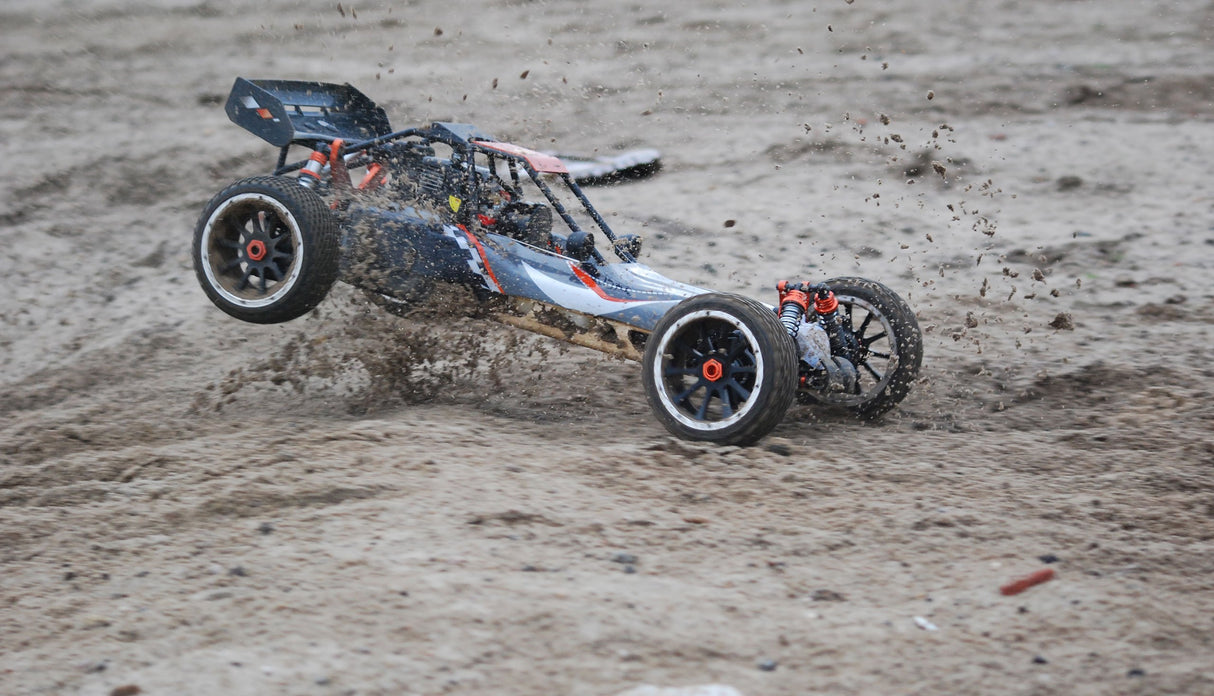 Amewi, Unisex, Pitbull X 1:5 RC Modelo Coche Gasolina Buggy tracción Trasera (2WD) RTR 2,4 GHz