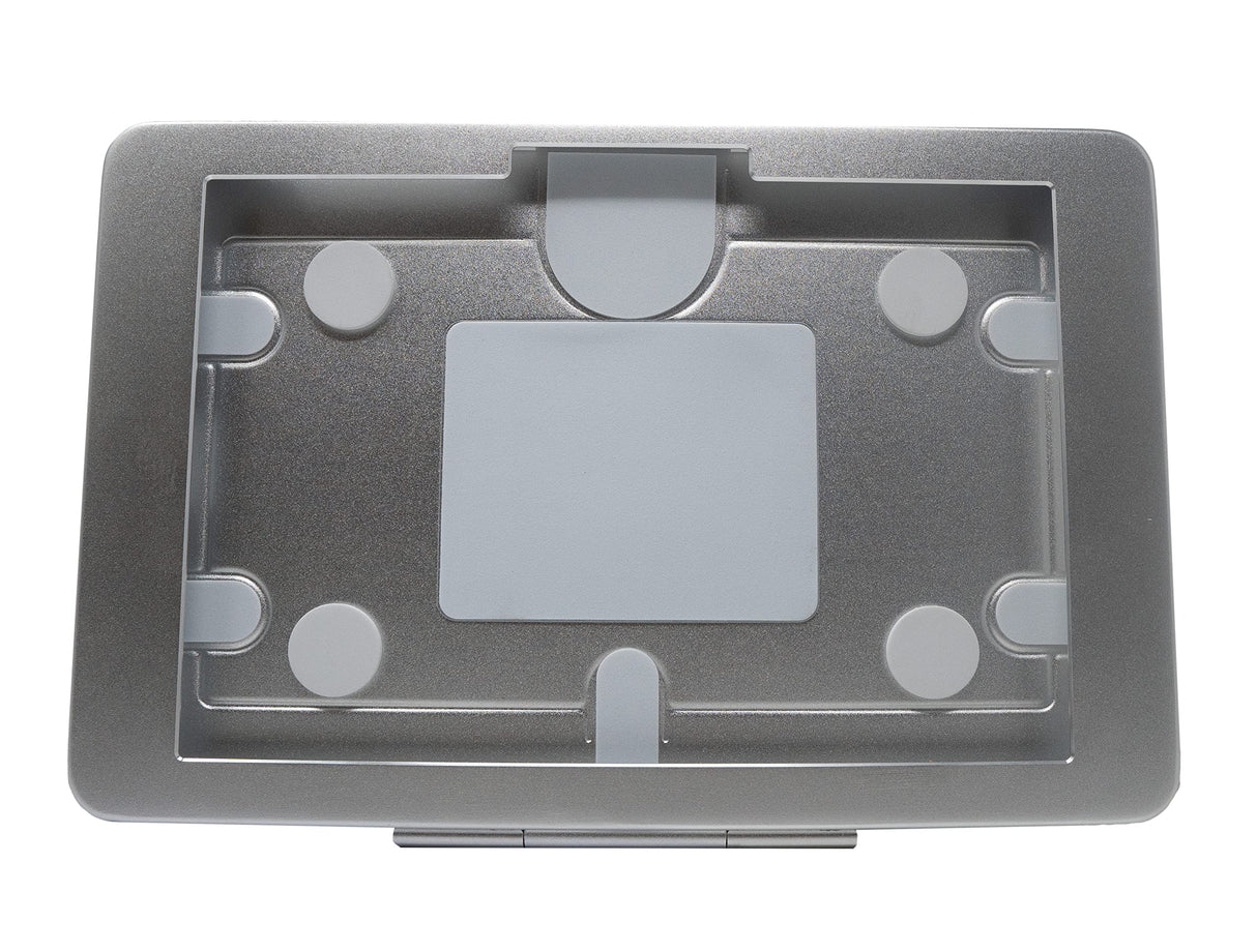System-S Soporte de Pared con Cerradura 360° para Microsoft Surface Go 2 y 3, Color Gris
