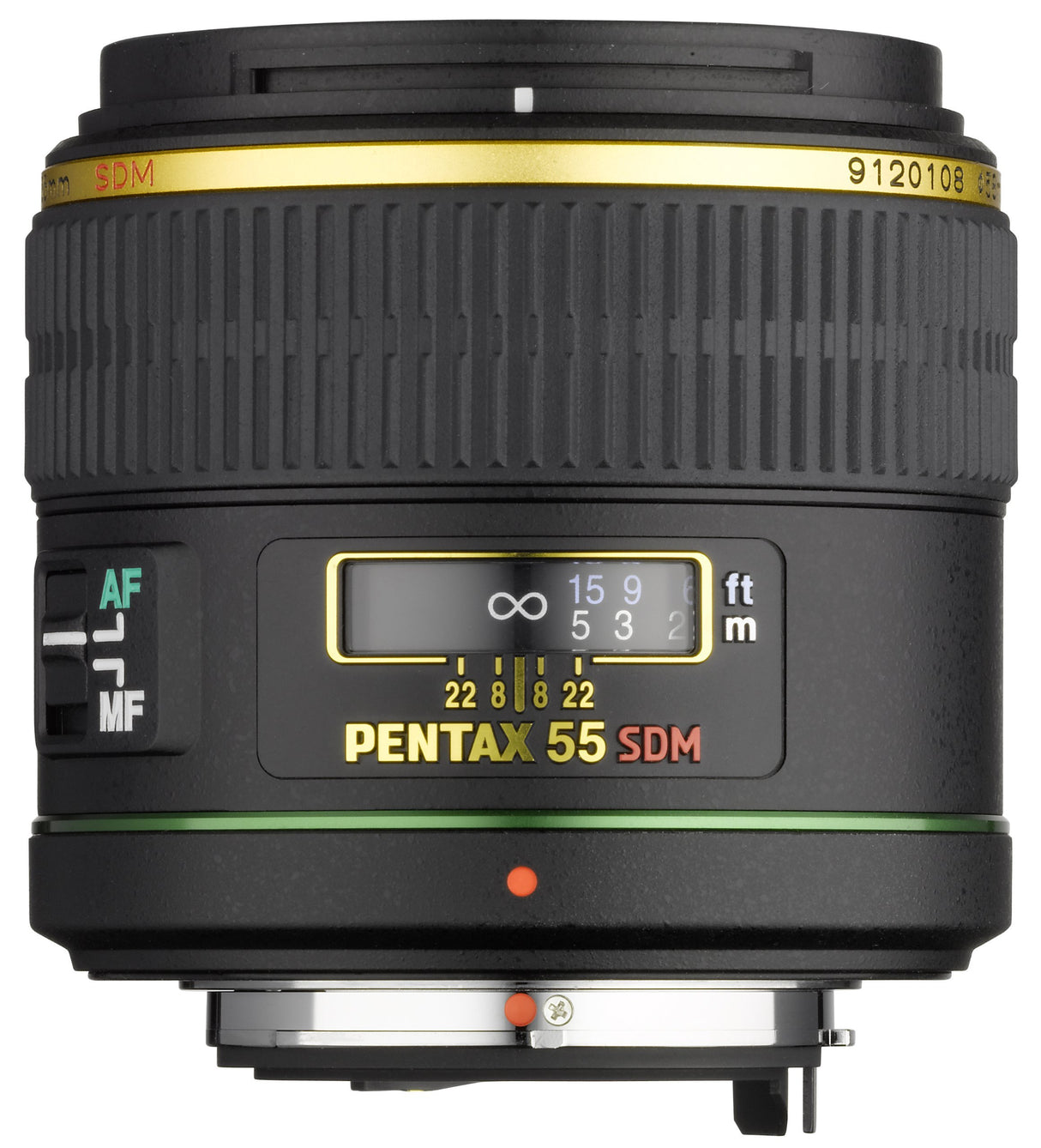 Pentax 55 mm f:1.4 SMC SDM DA - Objetivo para Pentax (Diámetro: 58 mm), Negro